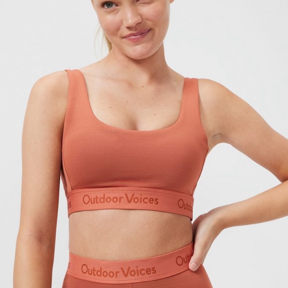 NWT Outdoor voices smooth scoop bra